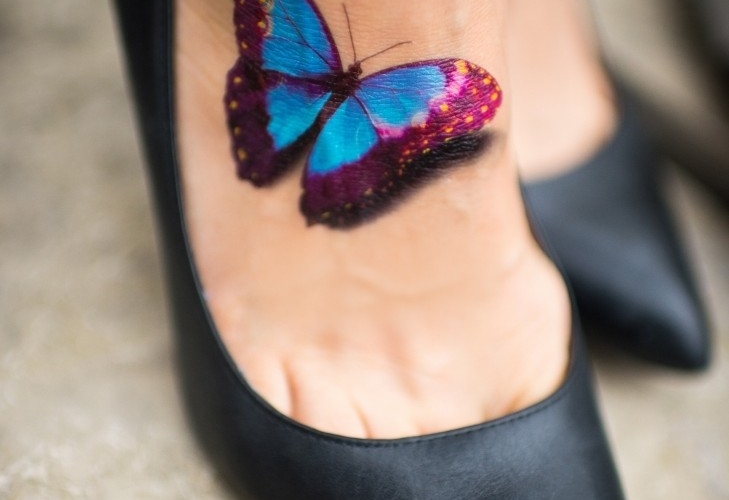 Schmetterling Tattoo