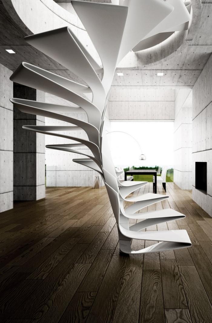 weiße-treppen-design-skulpturale-kreation-futuristische-anmutung