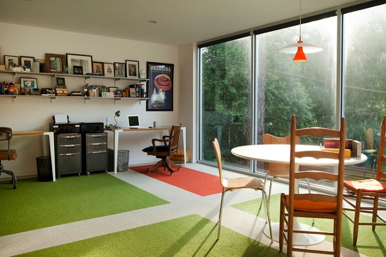 Zimmergestaltung des Home Office