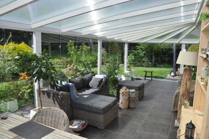 Aluminium-Terrassenüberdachungen-Haus-Erweiterung-Dacheindeckung-VSG-Glas
