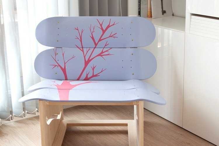 DIY Möbel aus Skateboards
