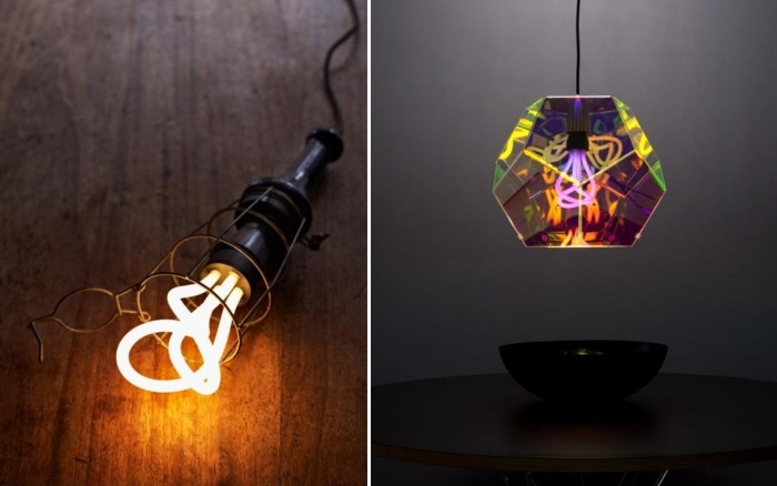 Design-Energiesparlampen-geschwungene-Form-Lampenschirm-Farbspiele