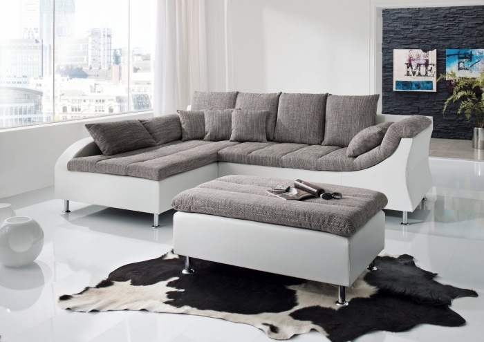 Eck-Sofa-mit-Ottomane-Lotta-Eckgarnitur-modern-weiß-Wolf-Möbel