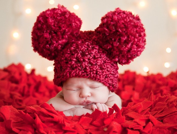 Geschenke-für-Neugeborene-warme-Baby-Kleidung-Strickmütze-rot