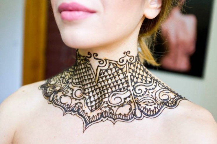 Henna-Tattoo-Schablone-selber-malen-Beispiele