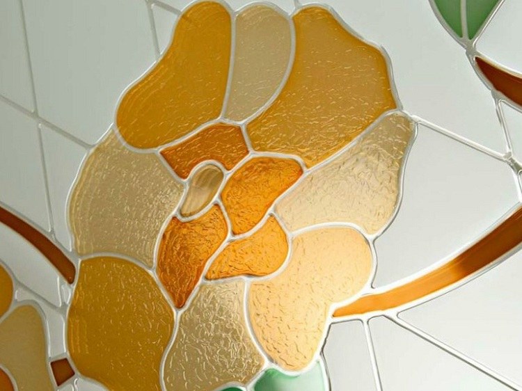 Innentüren-Glas-Design-Blumenmotive-Farbglas