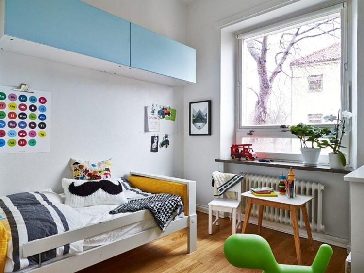 Kinderzimmer-skandinavisch-Stil-Einrichtung-Ideen-modern