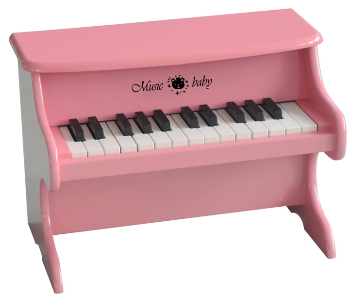 Klavier-aus-Rosa-Pink