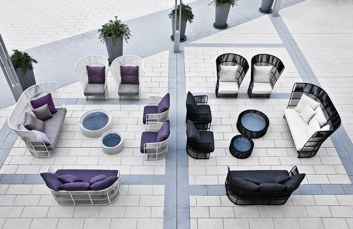 Luxuriöse-Outdoor-Möbel-mit-integriertem-Sichtschutz-Tibidabo-Kollektion-Varaschin