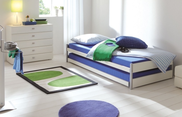 Modernes-Jugendbett-auszieh-bett-louis-weiß-zweite-Liegefläche