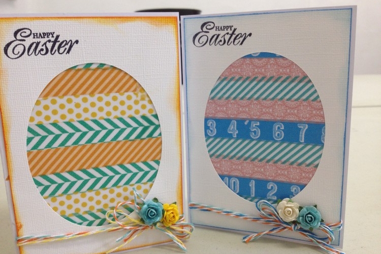 Osterkarten basteln mit Kindern