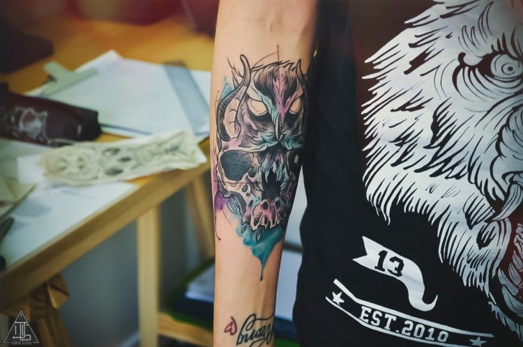 Tattoo-Bilder-Ideen-Unterarm-Männer-Beispiele