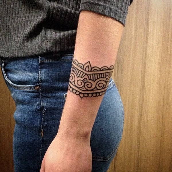 Tattoo-Ideen-Armband-Maori-Motiv