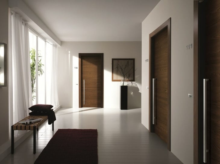 Wohnungstüren-Türgriff-Eingangstüren-Design-Edelstahl-Ideen
