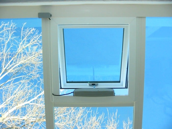 dachfenster automatisch glas pvc fensterrahmen wintergarten