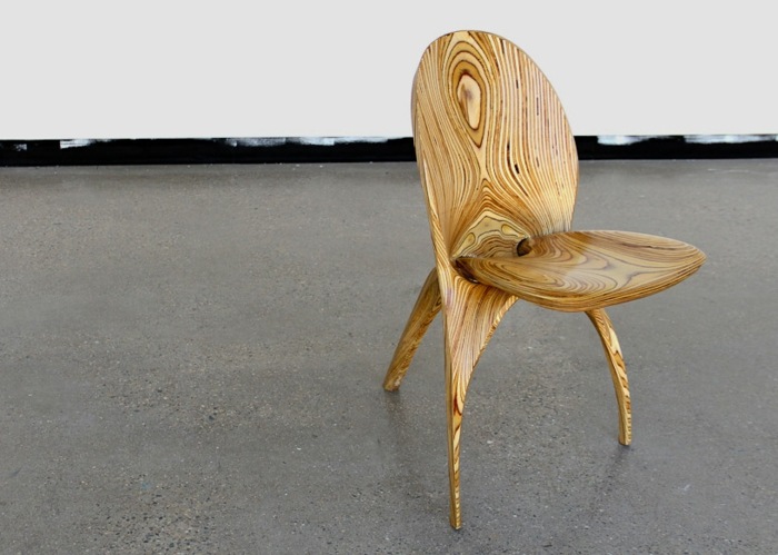 designer stuhl aus sperrholz birke ammar kalo