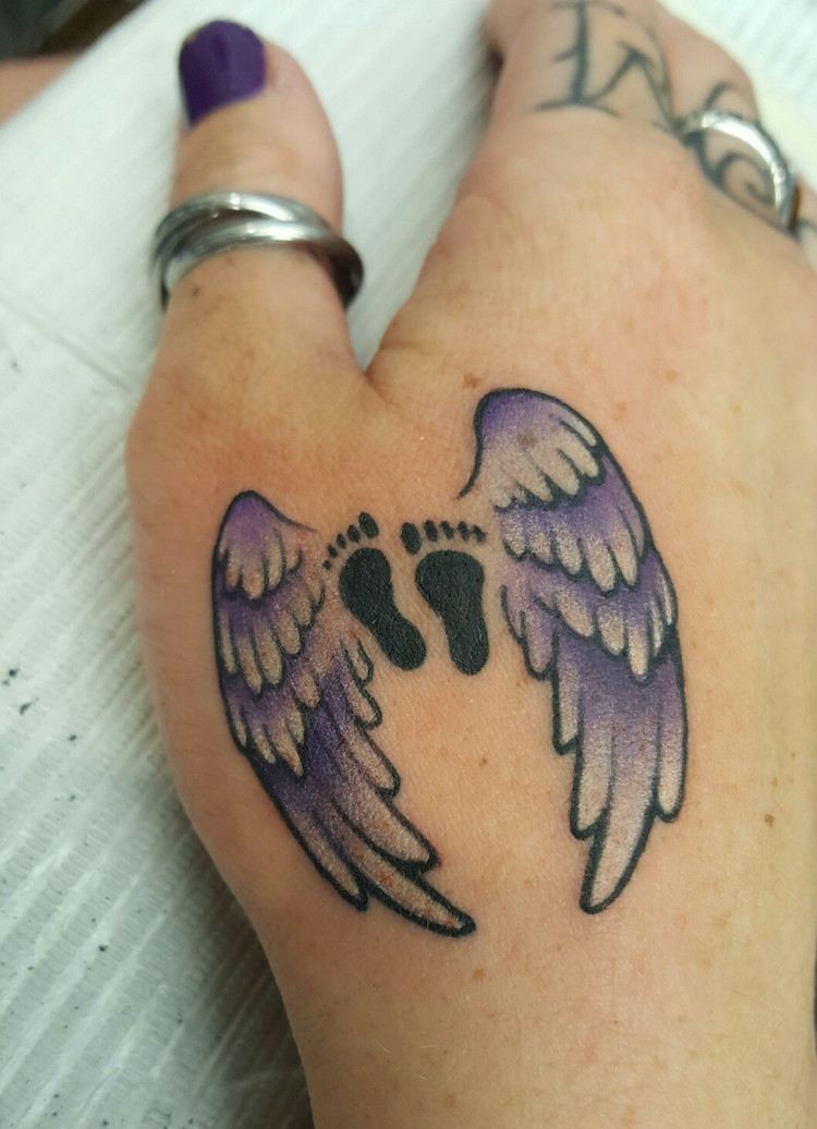 Baby tattoo engel motive Engel Tattoo