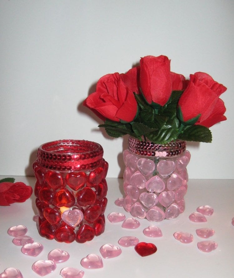 glas-teelichthalter-valentinstag-glasherzen-rot-rosa