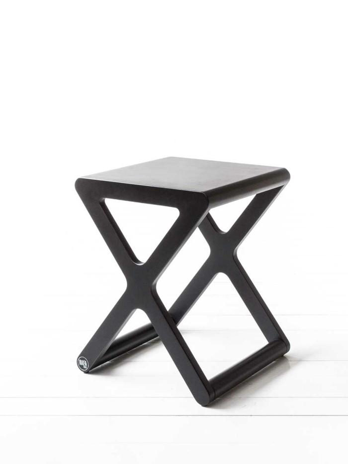 hocker design x stool skandinavisch schwarz