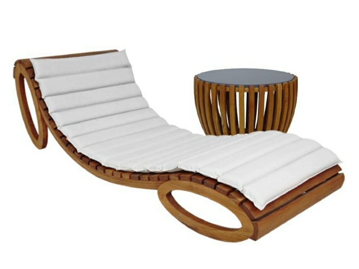 outdoor möbel liegestuhl polster beistelltisch rusuk warisan