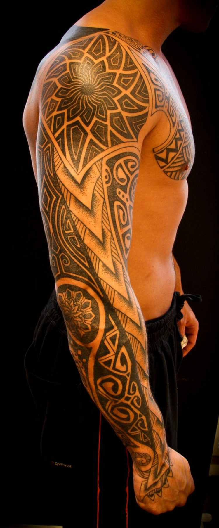 polynesische Maori Tattoos