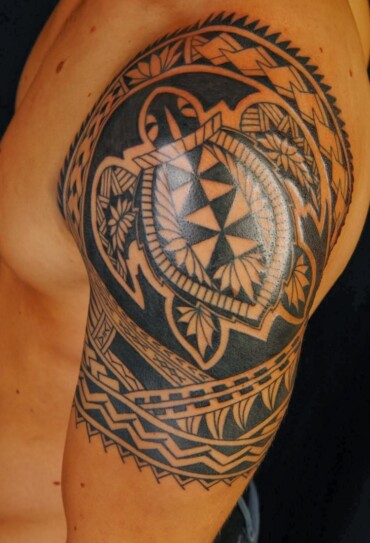 polynesische Maori Tattoos