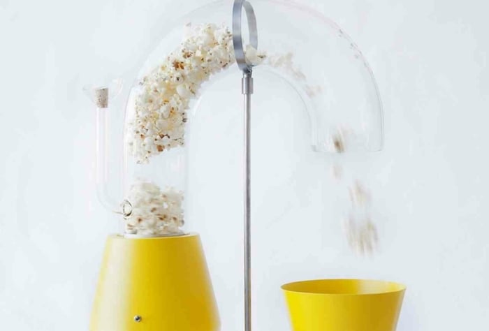 popcorn metall plastik kork küchengerät idee