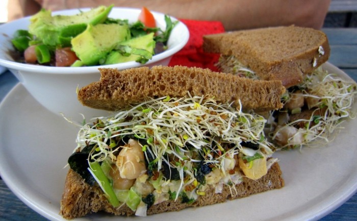 sandwich keimlinge kochen zubereitung gesunde ernährung vitamine