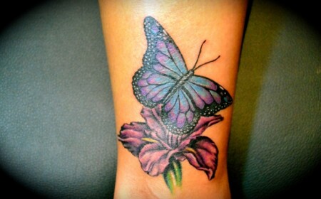 Schmetterling Tattoo