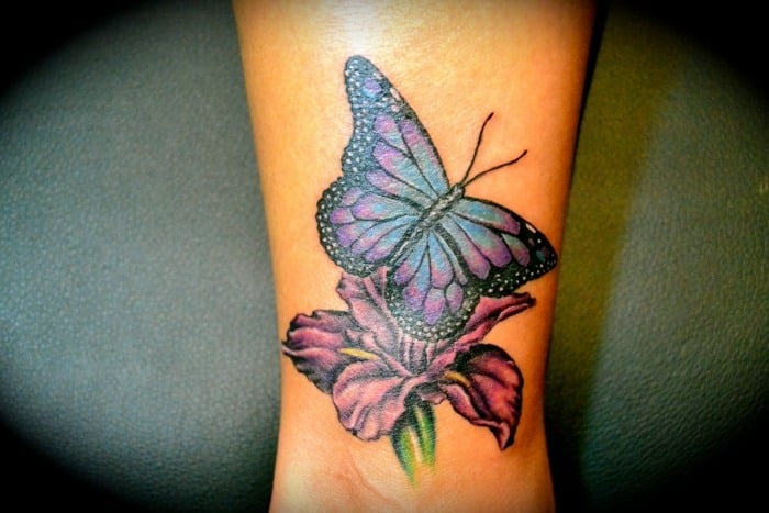 Schmetterlinge blumen sterne tattoo motive Tattoo Bilder