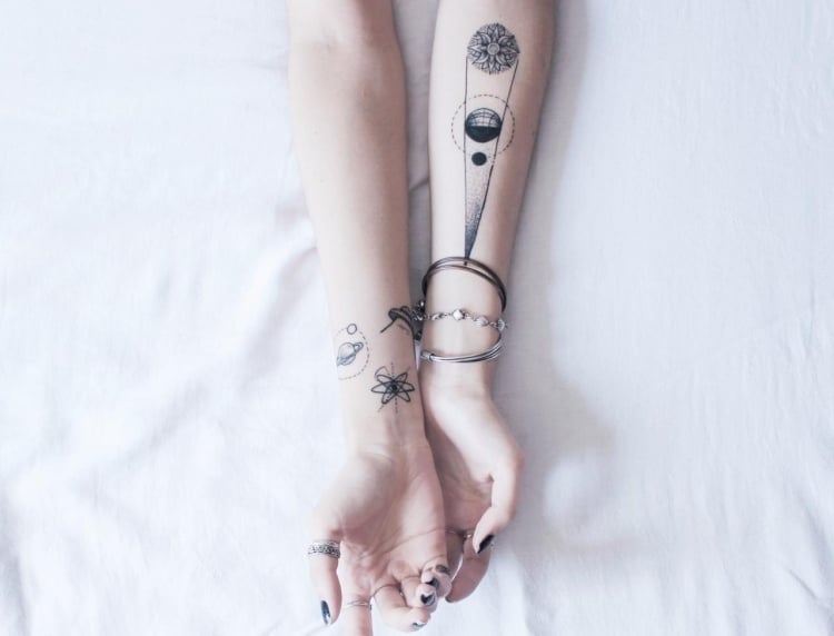Tattoo handgelenk frau armband
