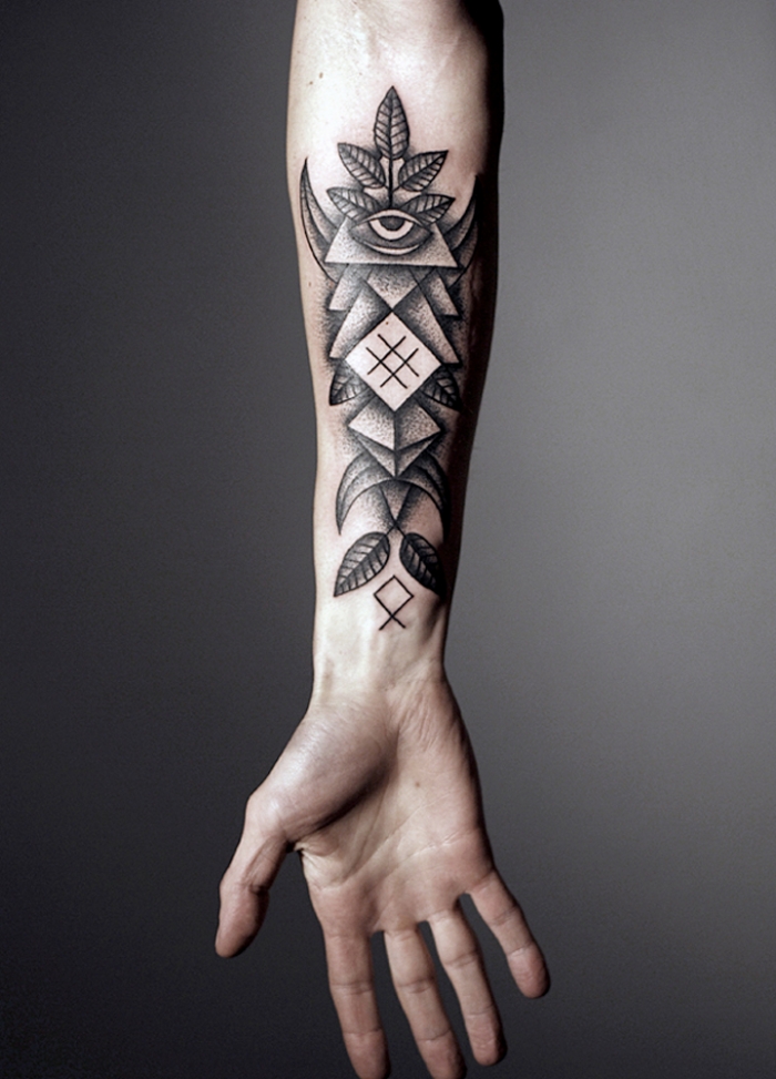 33++ Tattoo ideen sprueche , Tattoo Ideen für Männer Geometrie als LifestyleTrend