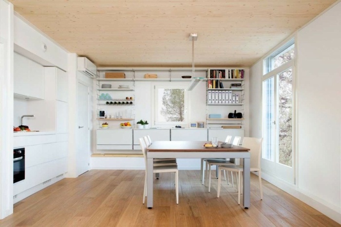 wohnzimmer haus wohnung essbereich küche sideboard fenster
