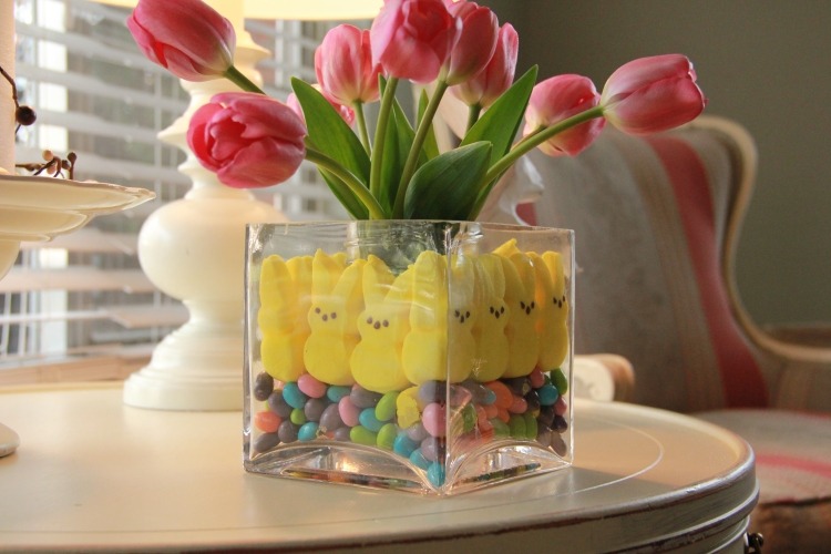 Bastelideen-Ostern-2015-Tulpen-Süßigkeiten