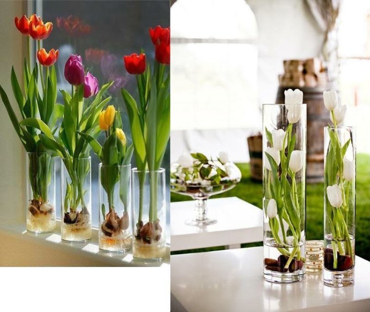Blumen-in-Vase-Dekoration-Frühling