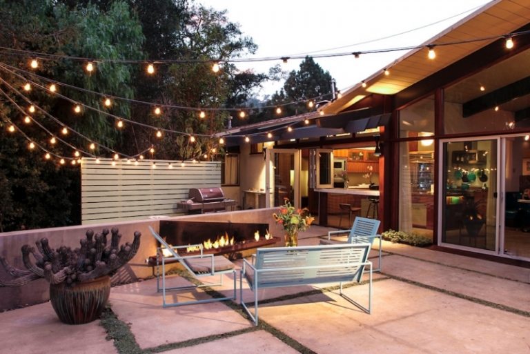 LED-Gartenbeleuchtung-Terrasse-romantisch-Ideen