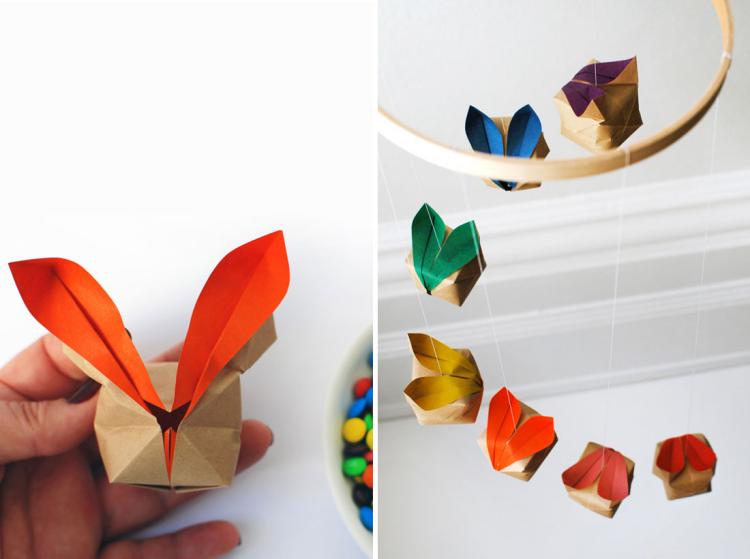 Oserdeko-basteln-mit-Kindern-Origami-Osterhase