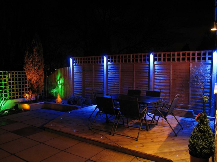 Patio-Bereich-LED-Beleuchtung