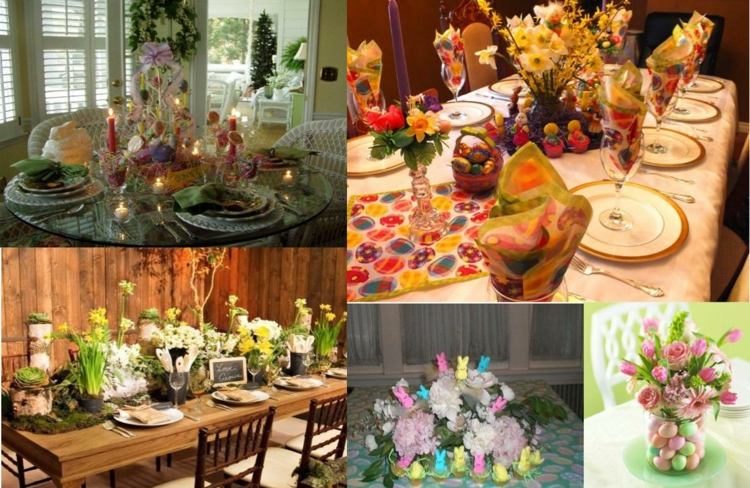 Tisch-dekorieren-zu-Ostern-mit-Blumen