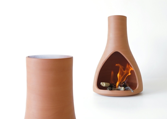design keramik feuer wärme outdoor terrasse ofen grill