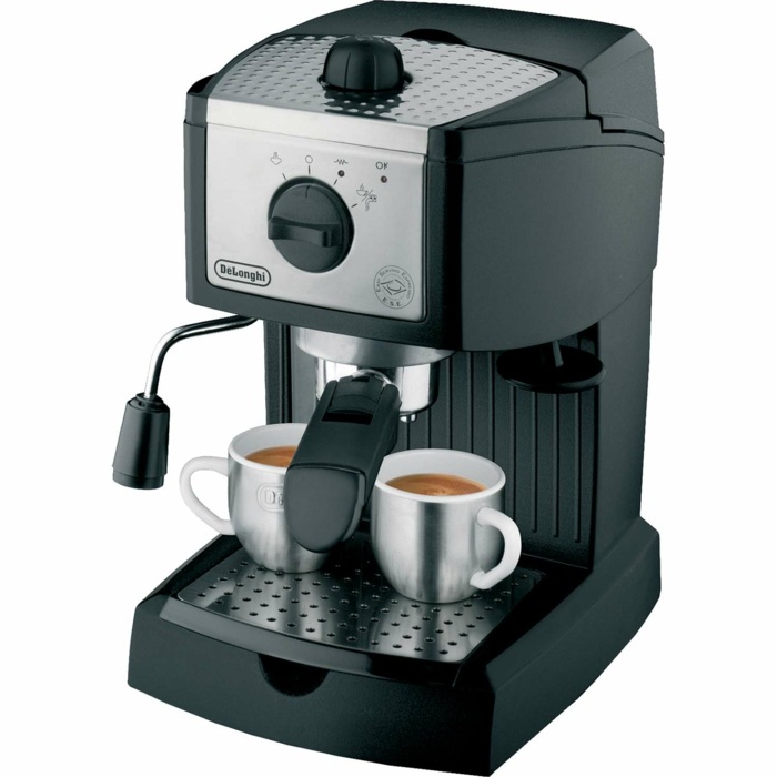 kaffee maschine delonghi espresso schwarz tipps