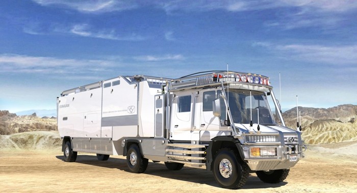 kiravan wohnwagen modern high tech wohnmobil mercedes