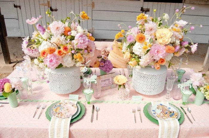 Tischdeko Zur Hochzeit Tolle Farbenfrohe Gestaltungsideen