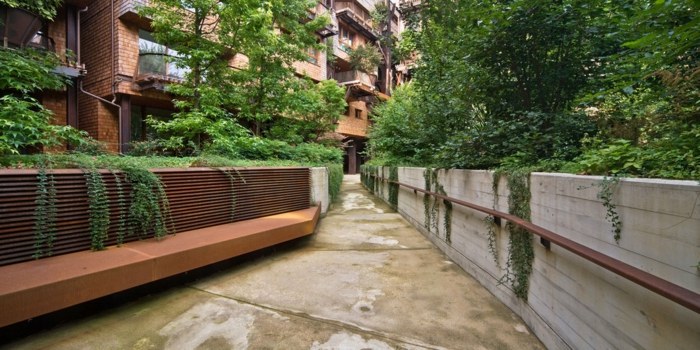 sitzbank outdoor wohnungen design architektur verde italien
