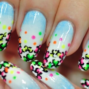 Nailart der Zehen