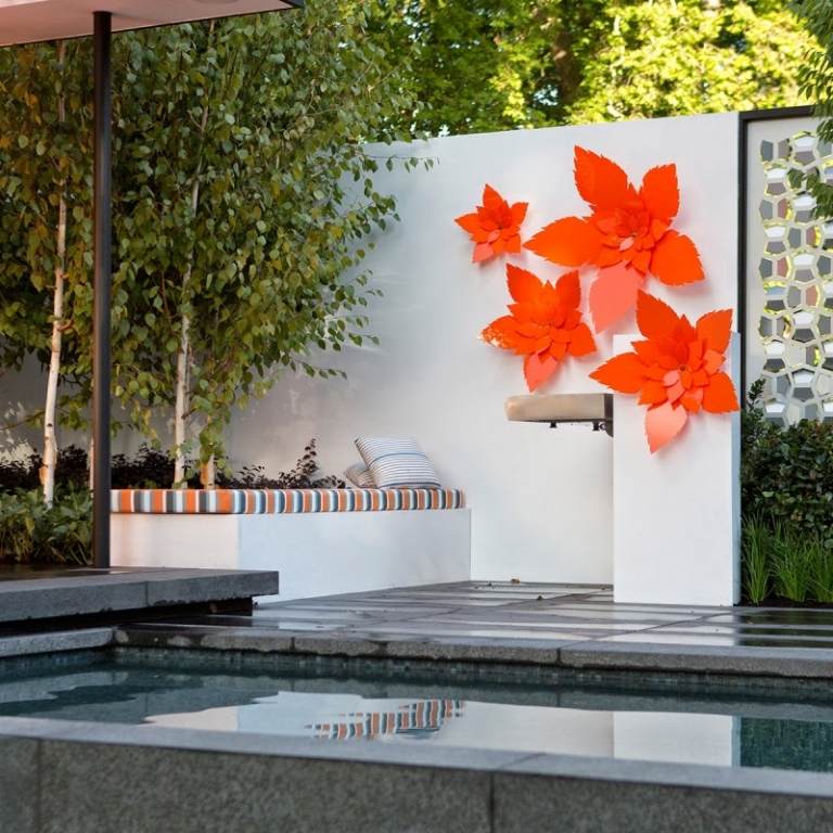 Gartendeko-Ideen-modern-Blumen-Terrasse-Ideen