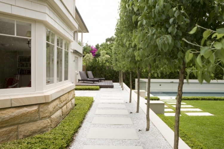 Splitt im Garten - 29 moderne Gestaltungsideen