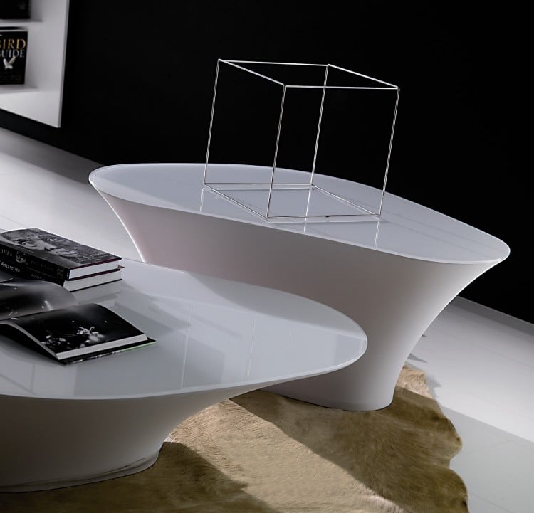 Couchtisch Hochglanz in weiß s-minimalistisch-organisch-hochmodern-designer-tavolino-atollo-hersteller-cattelan