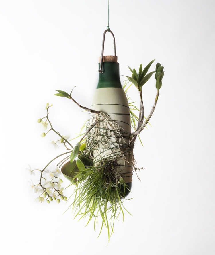 Hängende Blumentöpfe -epiphyten-mailander-designwoche-2015