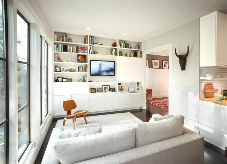 ideen zum entspannen film wochenende sofa fernseher wohnzimmer